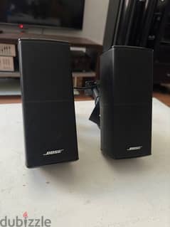 Bose jewel cube speaker with wall mount 0