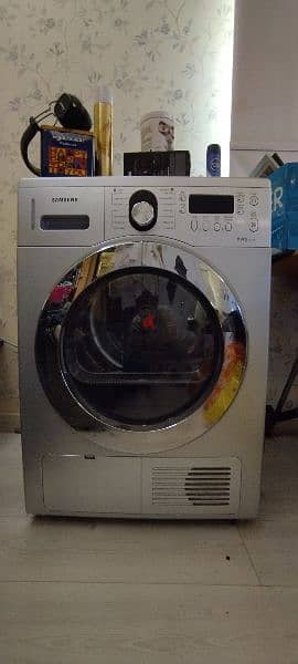 samsung dryer 8 kilo used 1 year only 45 kd 0