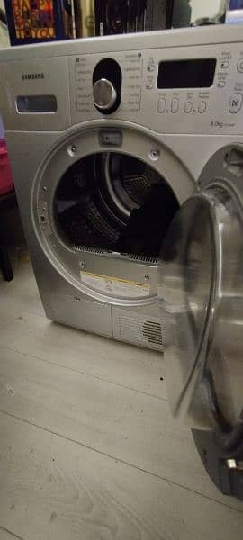 samsung dryer 8 kilo used 1 year only 45 kd 2