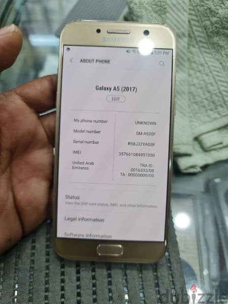 samsung A5 2017  nfc support 3