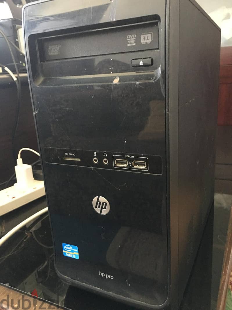 hp cor i3 ram 4GB hard 1T 0