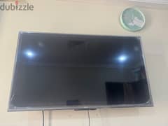 haier ultra hd tv - 43 inch almost new tv for sale