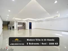 Modern Villa for Rent in Al-Rawda