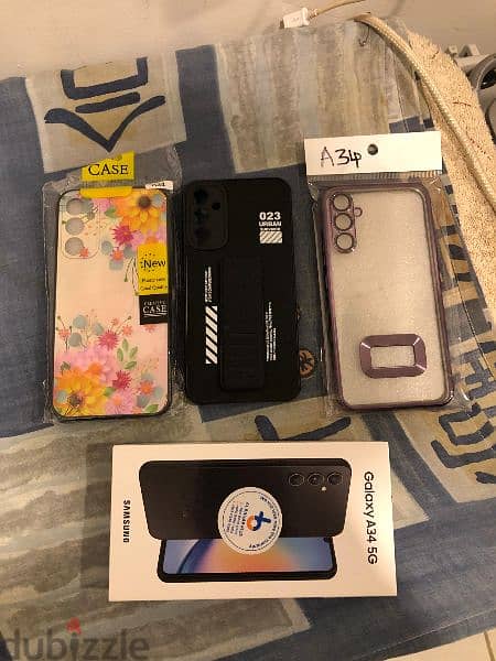 samsung a34 5g 8/128 new mobile just 8 days used 10