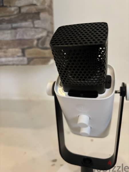 Almost Perfect White Microphone 2