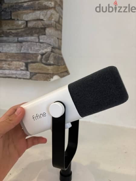 Almost Perfect White Microphone 3