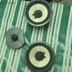 onkyo  5 inch woofer and tweeter . 0