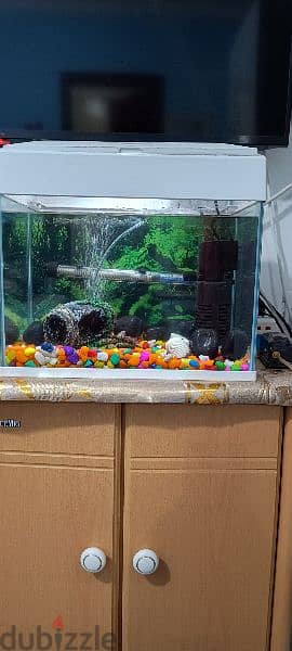 Aquarium for sale good as new,, including all accessories 2