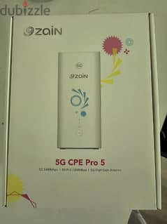 brand new zain 5G cpe pro 5 router for sale