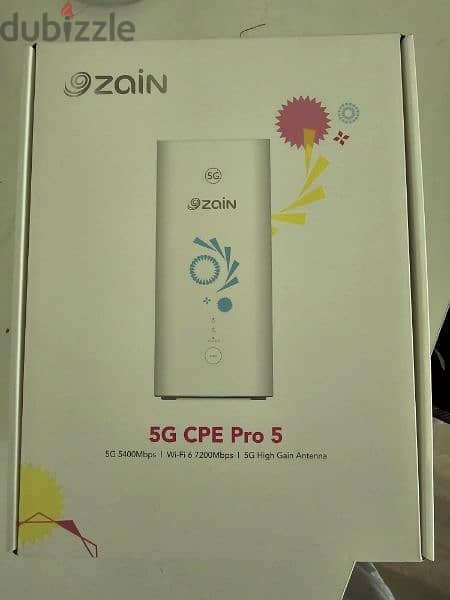 brand new zain 5G cpe pro 5 router for sale 0