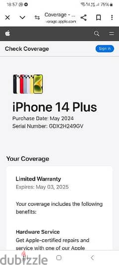 14 plus 128gb 97% Under warranty 0