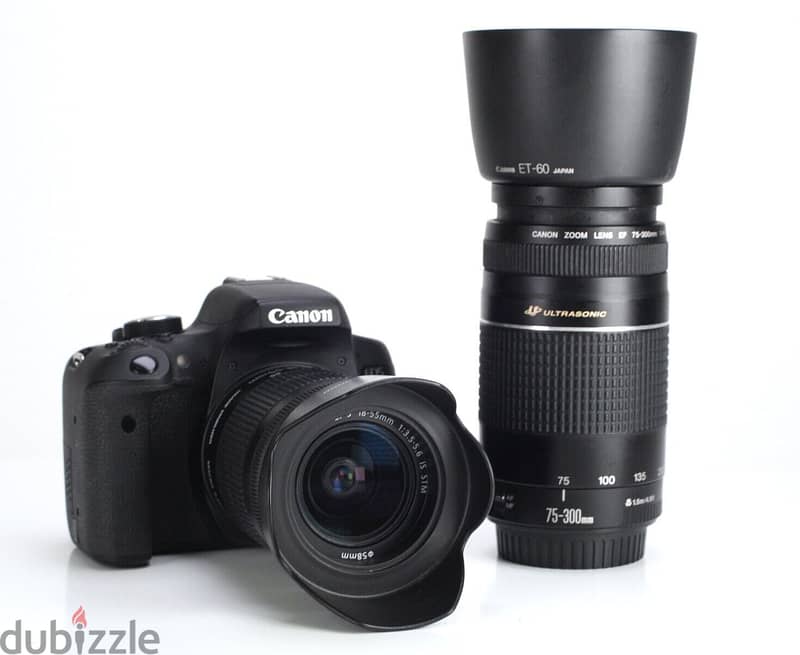 Wholesales!!! Canon EOS 750D DSLR Camera & 18-55mm STM &75-300mm. 1