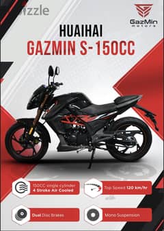 Gazmin 150cc Motorcycle