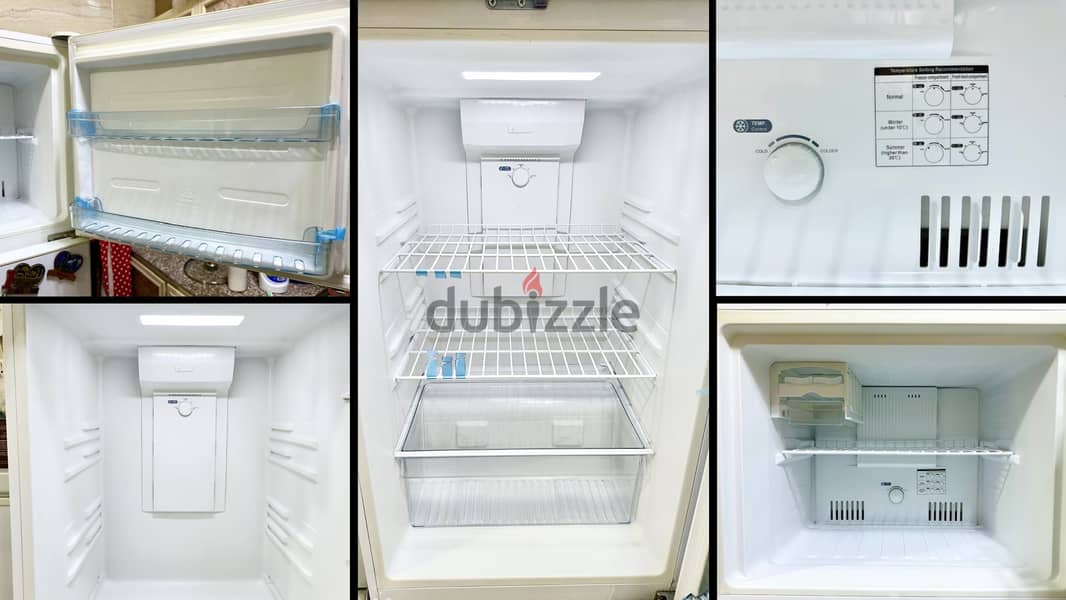 Midea Double Door Refrigerator 12