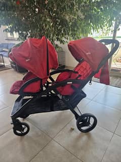 Joie Duo Twin Baby Stroller