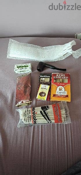 Pipe cigar and Cuban cigar set with accessories 0