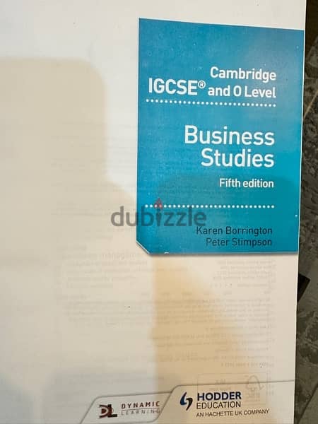 IGCSE BUSINESS BOOK 1