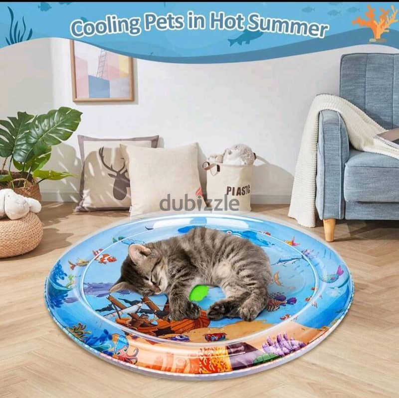 Cat watermat toy 0