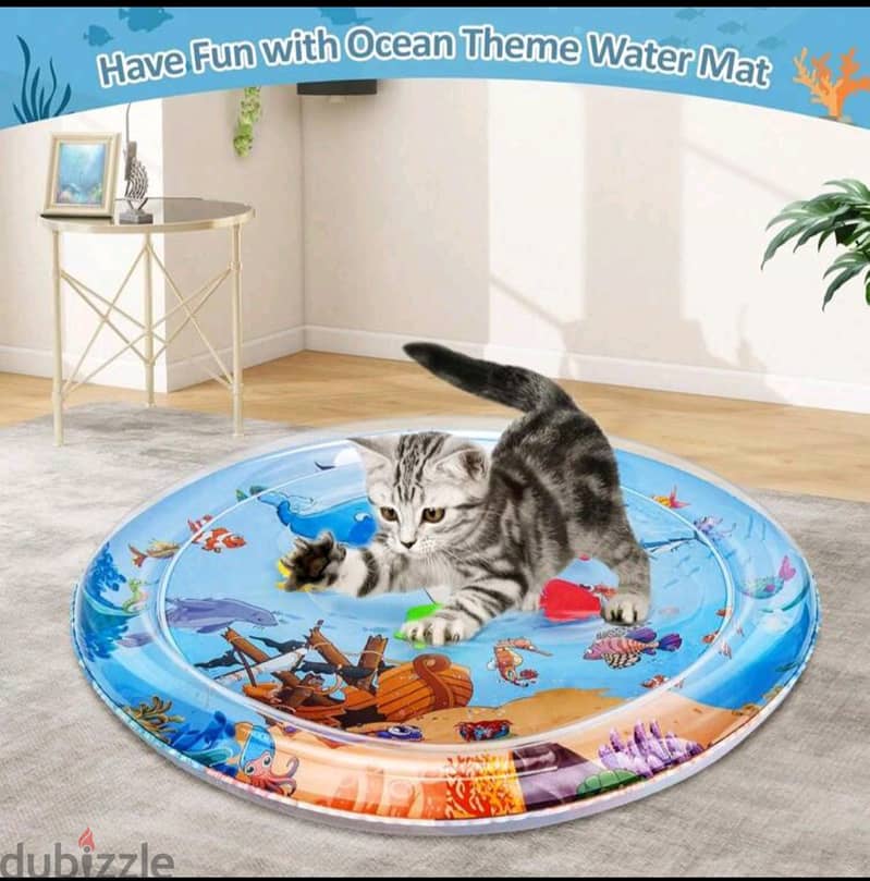 Cat watermat toy 1