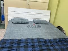 KING size XXL Bed with Safat home medicated Mattress 0