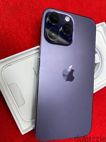 i phone 14 pro max 256gb purple 1