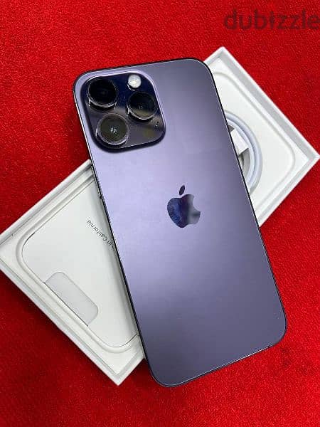 i phone 14 pro max 256gb purple 2