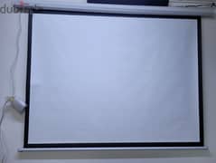 Crony projector & projector screen 72"