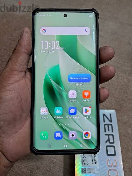 infinix zero 30 5g 12 gb 256 gb with all accery 2