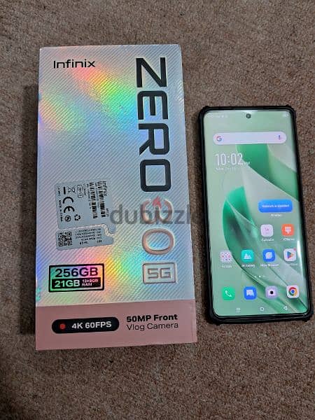 infinix zero 30 5g 12 gb 256 gb with all accery 5