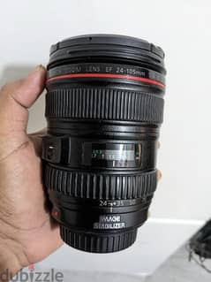 Canon lens 24-105 f/4 L IS USM