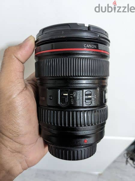 Canon lens 24-105 f/4 L IS USM 2