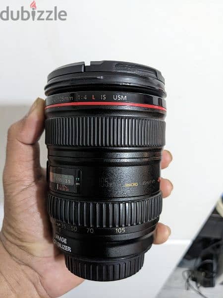 Canon lens 24-105 f/4 L IS USM 7