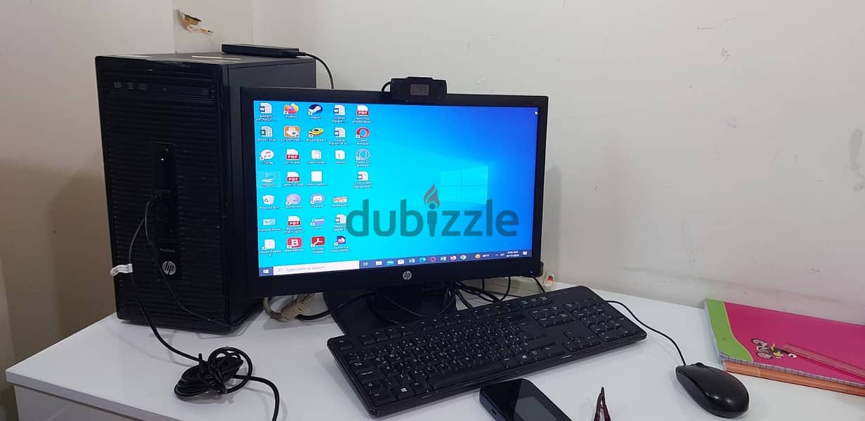 HP desktop with Accessories for sale 2