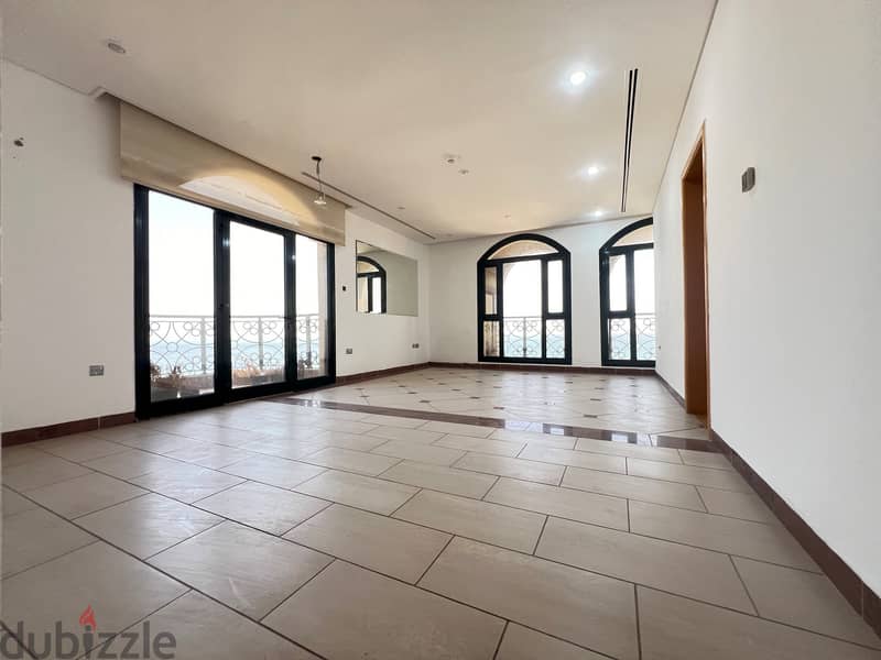 Salmiya – sea view spacious one bedroom apartment w/balcony 0