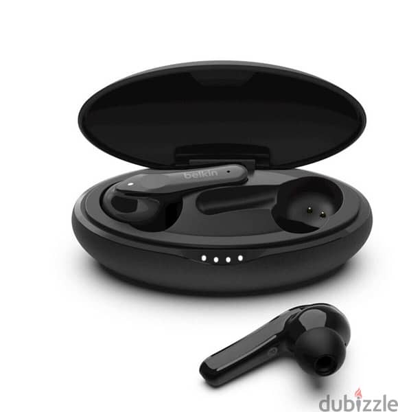 Belkin SoundForm Move Plus True Wireless Earbuds - Black 1