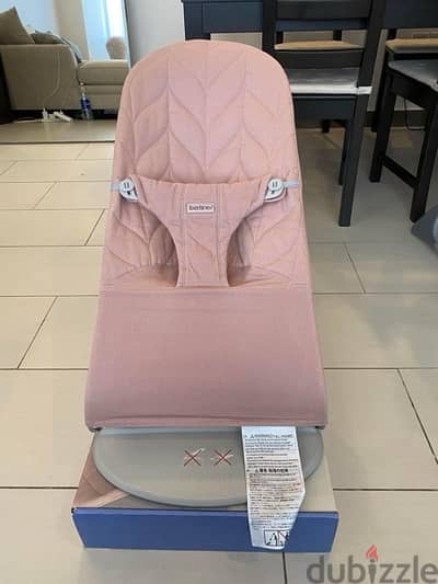 Babybjorn - Bliss Baby Bouncer - Dusty Pink used