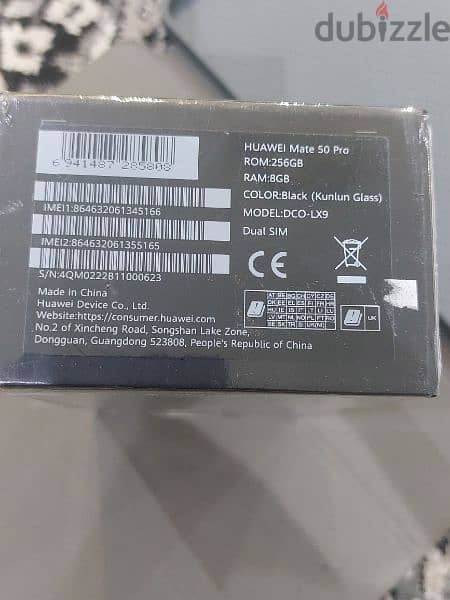 Huawei  Mate50 pro 256GB New sealed  Box 1