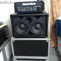 hartke guitar amp with hard box