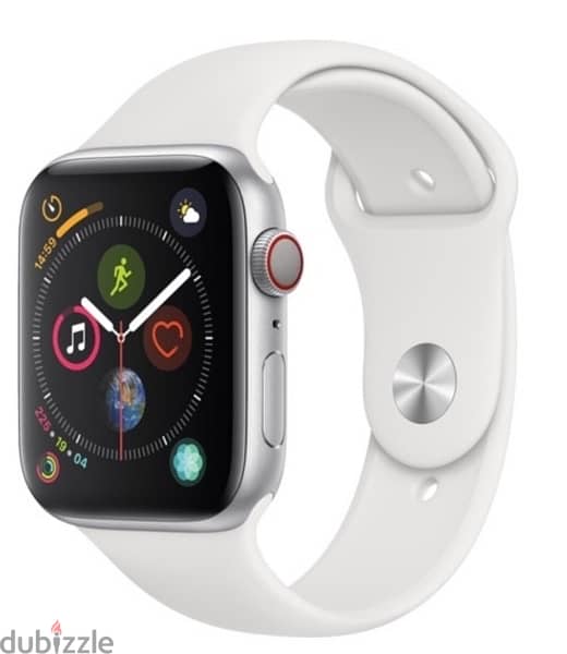 Apple watch series 4 44mm silver GPS+Cellular 0