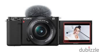 Sony Alpha ZV-E10 25.0MP Interchangeable Lens Camera - Black