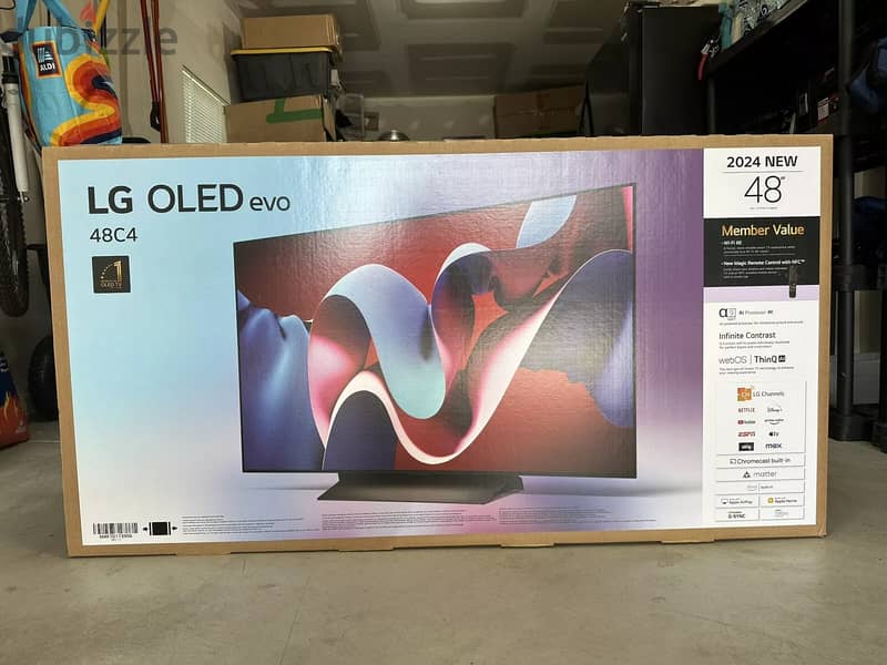 LG OLED48C4PUA 48" Evo C4 Series OLED Smart TV (2024) 5