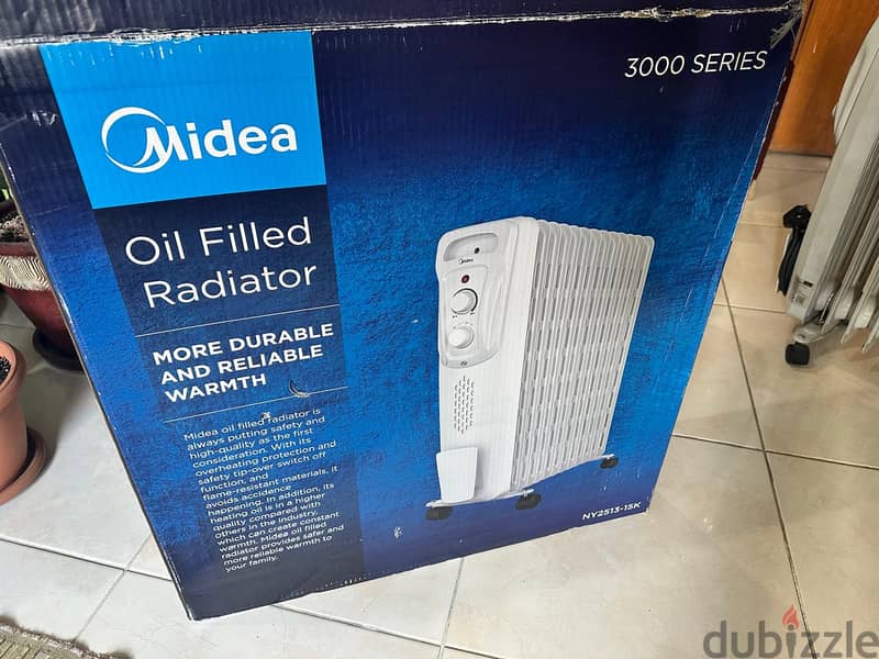 Oil heater -12 fins BIG MIDEA made 1