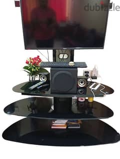 Glass TV Stand