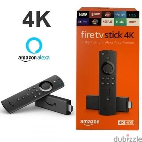 FIRE TV STICK 4k ULTRA HD - ALEXA VOICE REMOTE (3RD GEN) NEW & SEALED 0