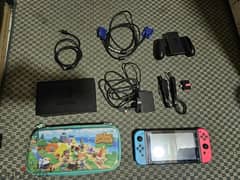 Nintedo switch with accesories