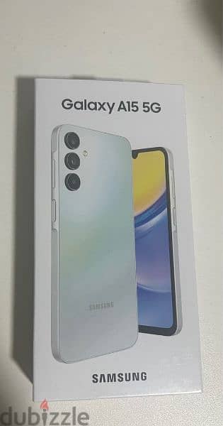 Samsung Galaxy A15.5G. with 4gb ram 128gb memory box cable all 1