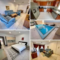 Manqaf - Deluxe Fully Furnished 3 BR with Balcony