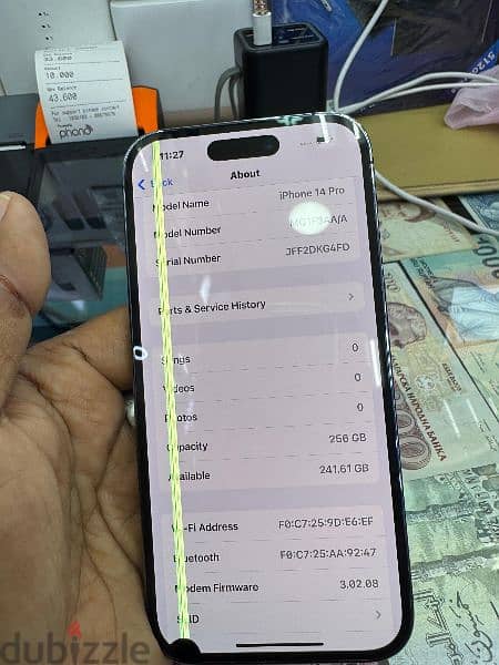 iPhone 14pro 256gb BH86 LCD have  line but working good 2