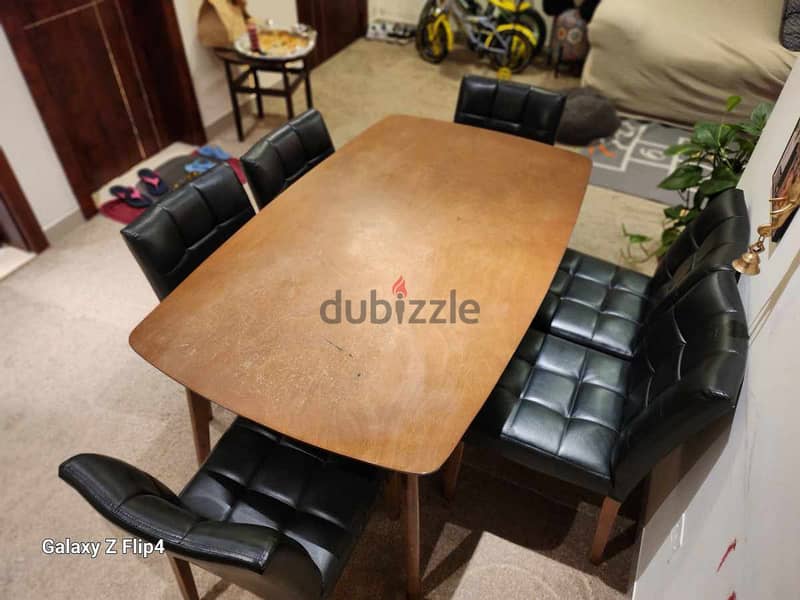 Dining Table & 6 Chairs Set – On Sale Now! 1