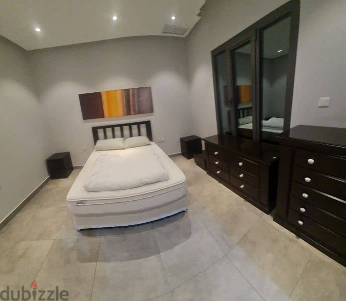 very nice super clean furnished flat  with terrace in Fnaitees 6